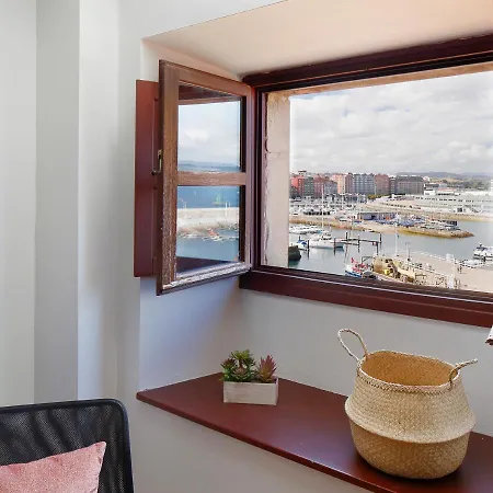 Puerto Deportivo Cimadevilla Apartament Gijón